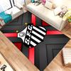 Santos Futebol Clube (1) Rug Suitable For Living Rooms Bedrooms Computer Rooms Dining Areas And Placement Under Tables And Chairs Also An Ideal Choice