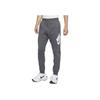 Nike Logo Fleece Cuffed Casual Joggers Men Bottoms Grey DJ4124-071