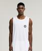 Leijibi Muscle Mesh Jersey Oversized M Sleeveless Tank Top White
