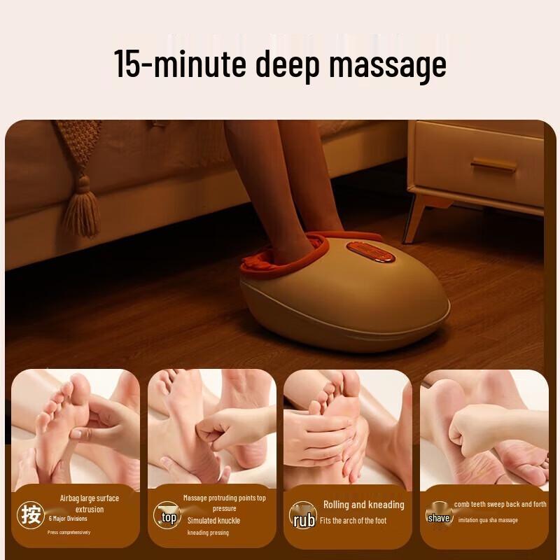 Hezheng 360° Full-Wrap Automatic Foot Massager
