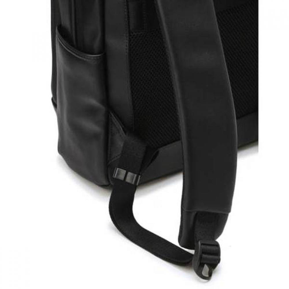 Daks 16 Inch Laptop Storage Black Pu Backpack Dbba6f696bk