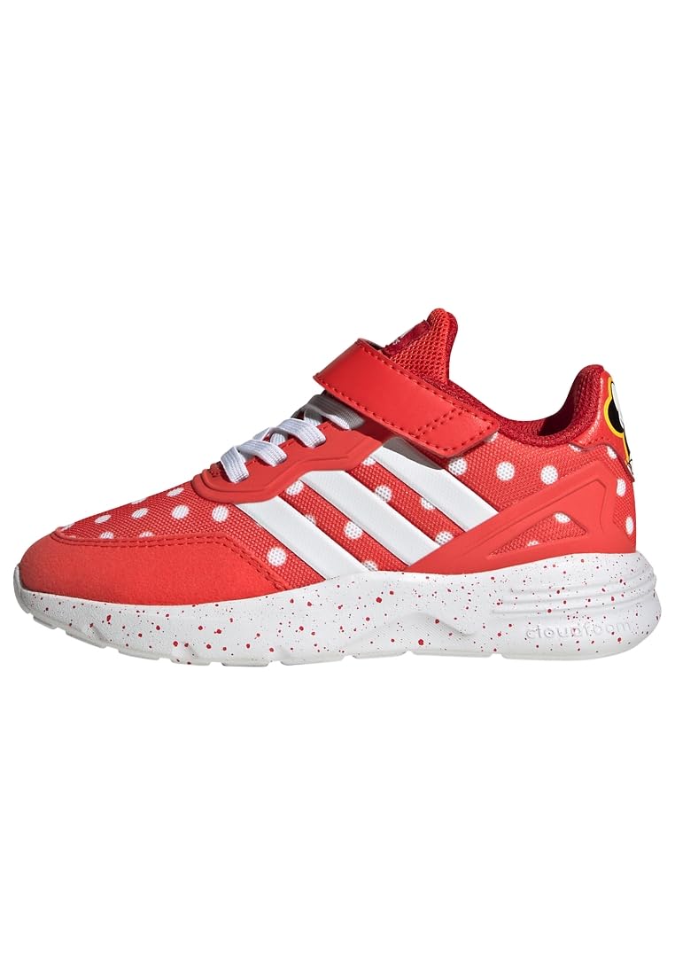 

Nebzed x Disney Minnie Mouse sneakers for boys and Bright Scarlet cm [Adidas] kids, girls, 17-25.5cm, MCJ41, Red/Footwear White/Better (IG5368), 19.0