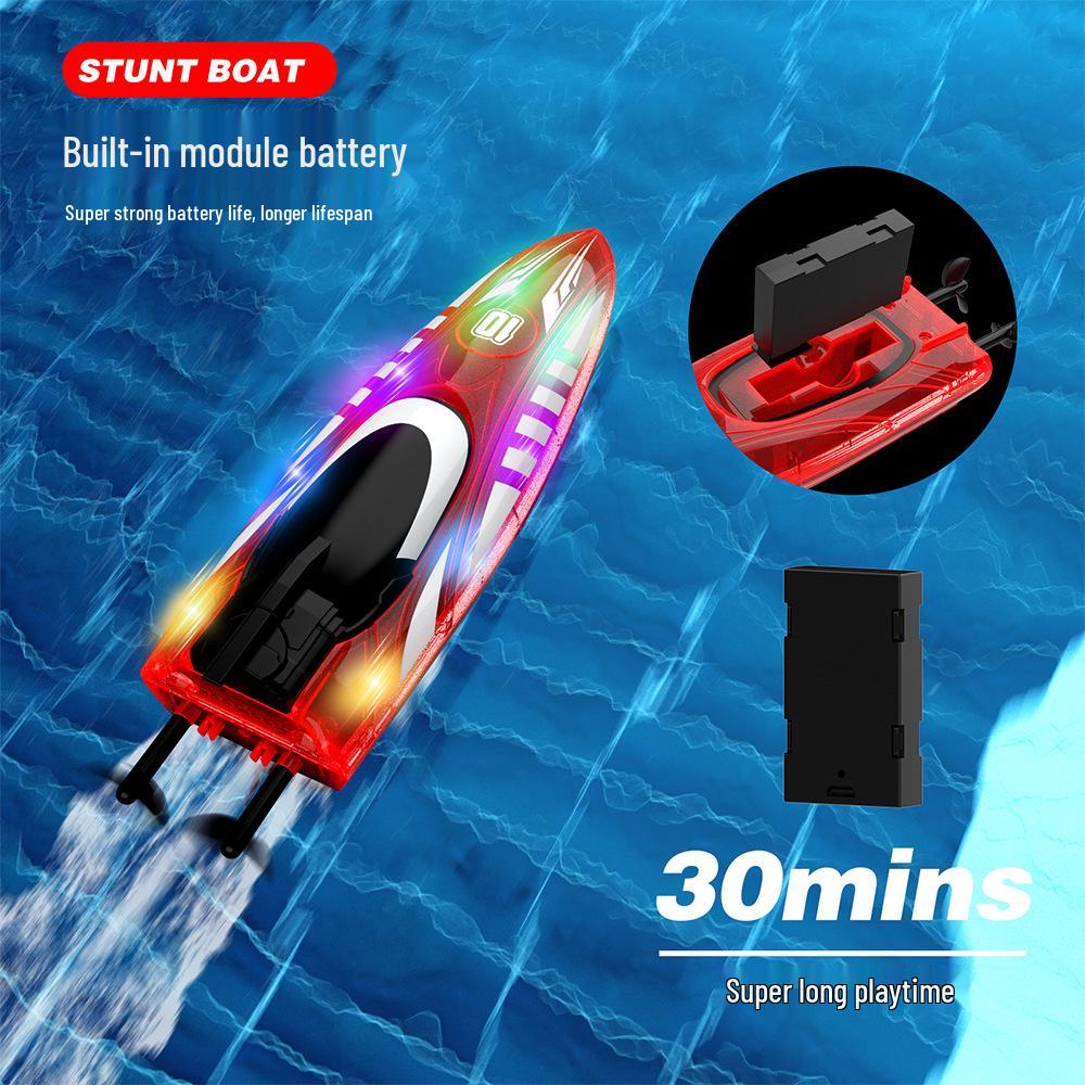 Smart RC Speedboat for Kids - Outdoor Educational Toy