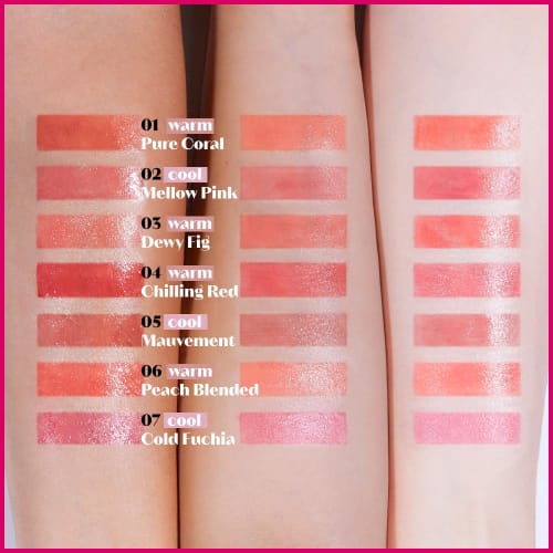ETUDE [Etude Official] Glow Fixing Tint Movement/Lip Tint/Lipstick/Glossy Finish/High Moisturizing / 3.8g / Clione Lip