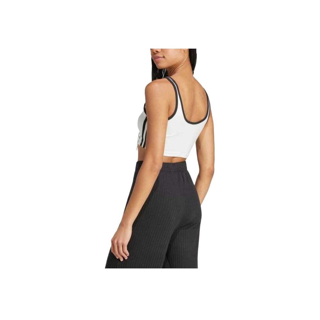 adidas Originals Comfortable Versatile Soft Skin-Friendly Bra Women Underwear White JD4613