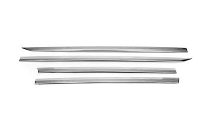 Moldura de puerta OmsaLine (4 piezas, inoxidable) para Volkswagen Tiguan 2016-2023