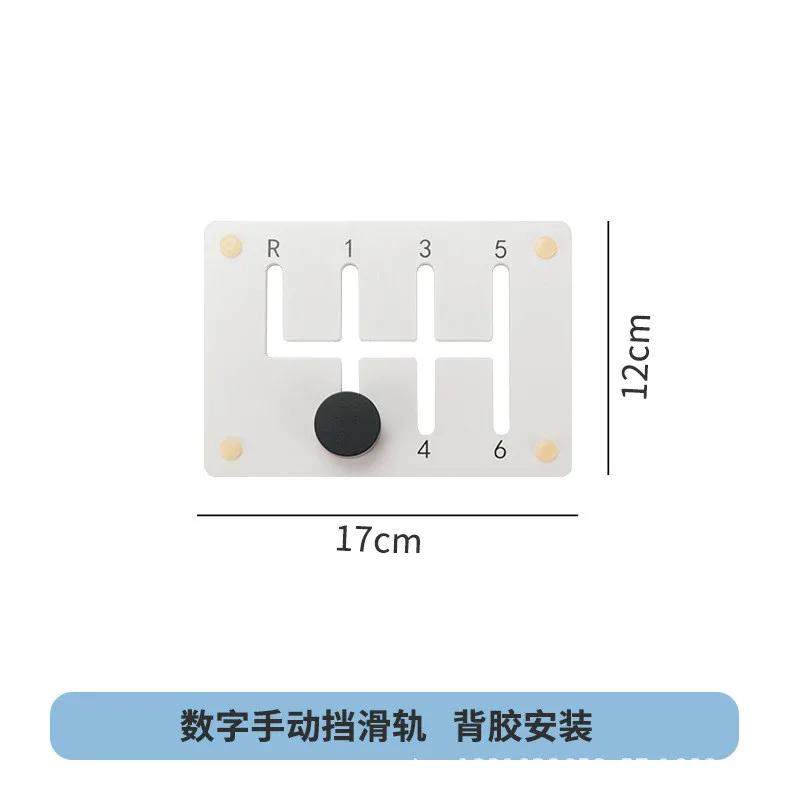 New DIY Montessori Busy Board Wooden Accessories Gear Hand Wheel Alarm Clock Animal Mirror Educational toys For Children Gifts