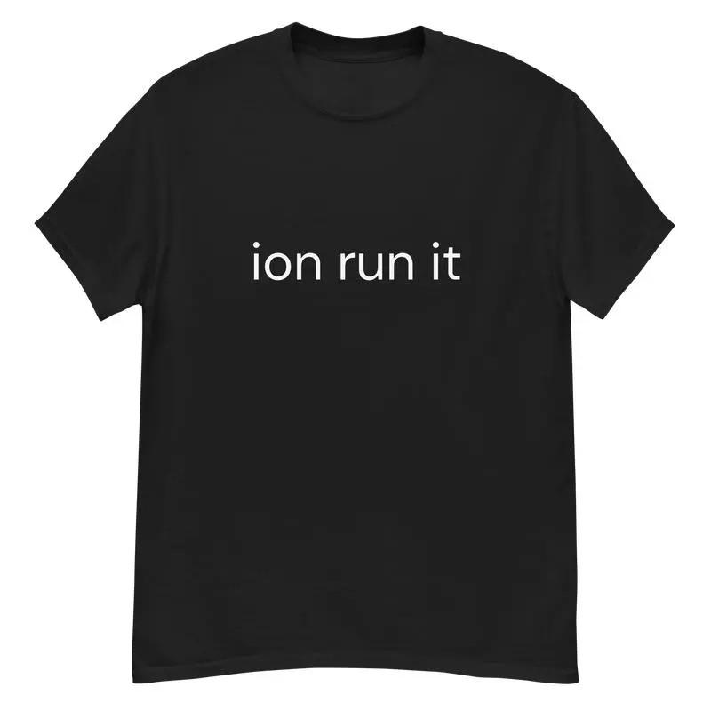 Ion Run It Lamelo Ball Julian Newman T-shirt Unisex Klassisk Pasform Struktureret Look