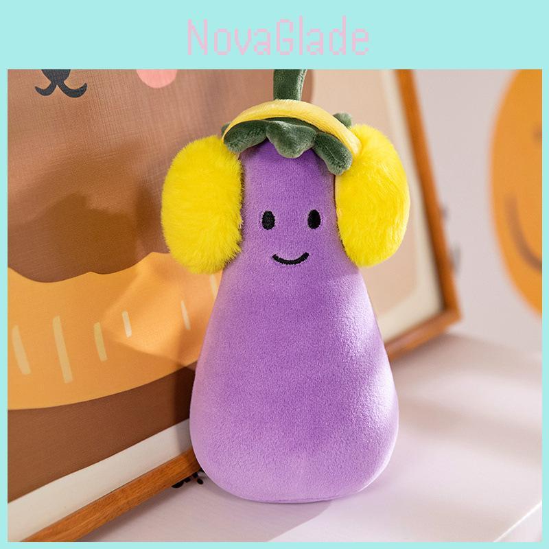 Adorabile Bambola Pomodoro Morbida di Peluche Giocattolo Vegetale Decorativo Con Imbottitura Confortevole Per Regali