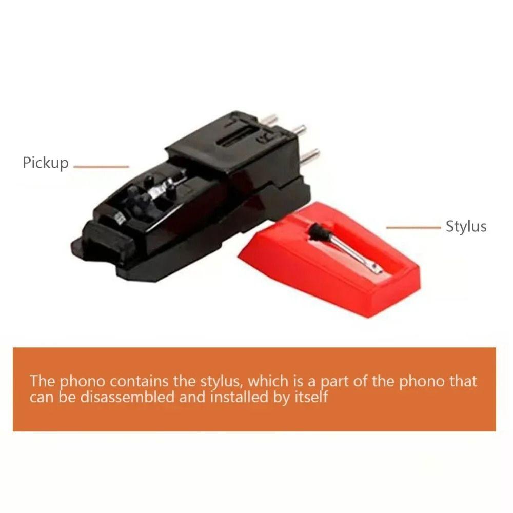 Universal LP Records Tip Audio Vinyl Record Player Stylus Retro Turntable Stylus  Audio System