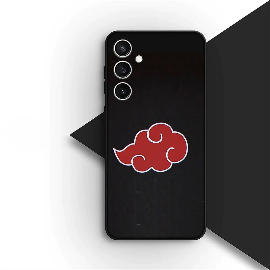 Cover for Samsung Galaxy S24 S25 S23 FE Ultra Plus S7 Edge S25+ S23+ A56 5G Casing Silicone Phone Case Akatsuki Narutos Pain