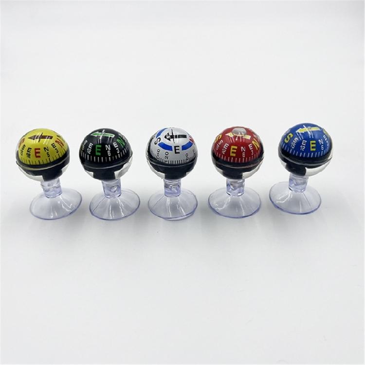 Outdoor Regulable Navigations Dashboard Car Compasses Ball Shape Compasses Hiking Navigations Accessory