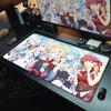 New Mouse Pad Large Hololive Minato Aqua Inugami Korone Computer Office Game Rubber Anti-slip Gaming Keyboard Desk Pads Mousepad