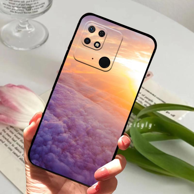 For Redmi 10C Case Soft Silicone Protective Back Cover Silicone Case For Xiaomi Redmi 10C Redmi10C 10 C Phone Cover Fundas