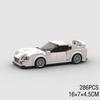 Moc F1 City Speed Sports Racing Car Building Blocks Brick R34 Rx-7 Vehicle Supercar Fast & Furious Mk4 Supra Kids Toys