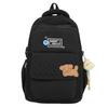 Schoolbag new casual large-capacity backpack, junior high school college student schoolbag ins high value, simple and lightweight backpack