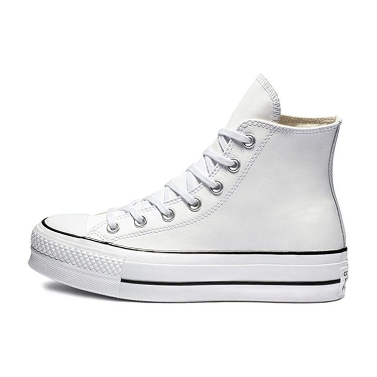 

Converse Chuck Taylor All Star Lift High Белые женские кроссовки Черные 561676C