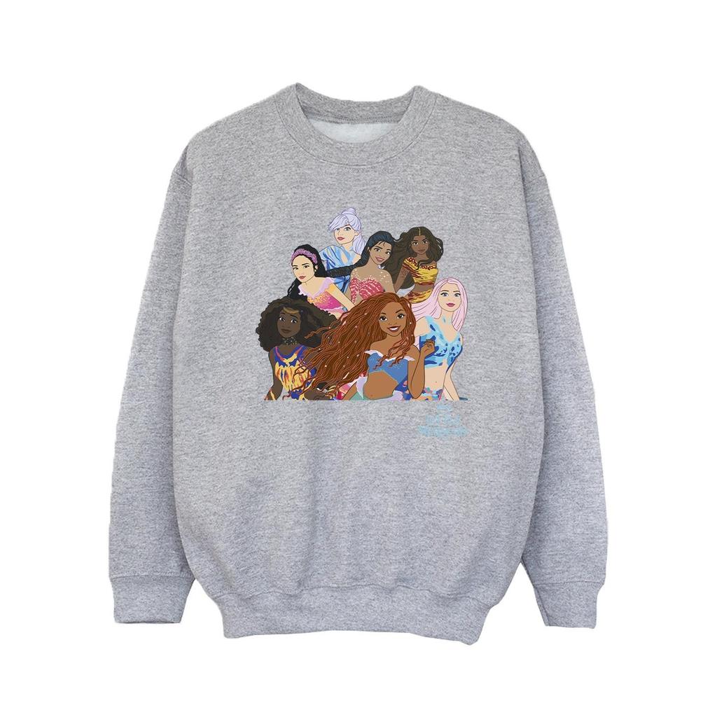 The Little Mermaid Girls Group Sweatshirt