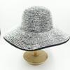 Chapeau Fedora Femme Accessoires Personnalisés Haut de Gamme Rouge Exquis Personnalisé Denim Mode Brillant Perle Strass Chapeaux de Cow-boy sombrero