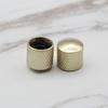 NEW 2pcs Dome Metal Bass Knobs Electric Guitar Speed Control Potentiometer Knobs Black / Chrome /Gold Available