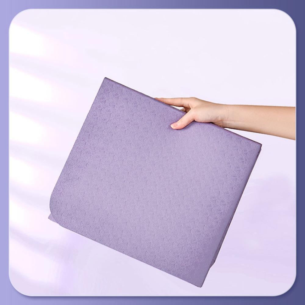 Non-Slip Surface Eco Friendly Yoga Mat Foldable Design Fitness Mat Foldable Yoga Mat  Home Workouts