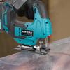 Yofidra Brushless 19mm Electric Jig Saw Infrared Laser Curve Saw Variable Speed MultiFunction Cutter For Makita 18V Battery Pin
