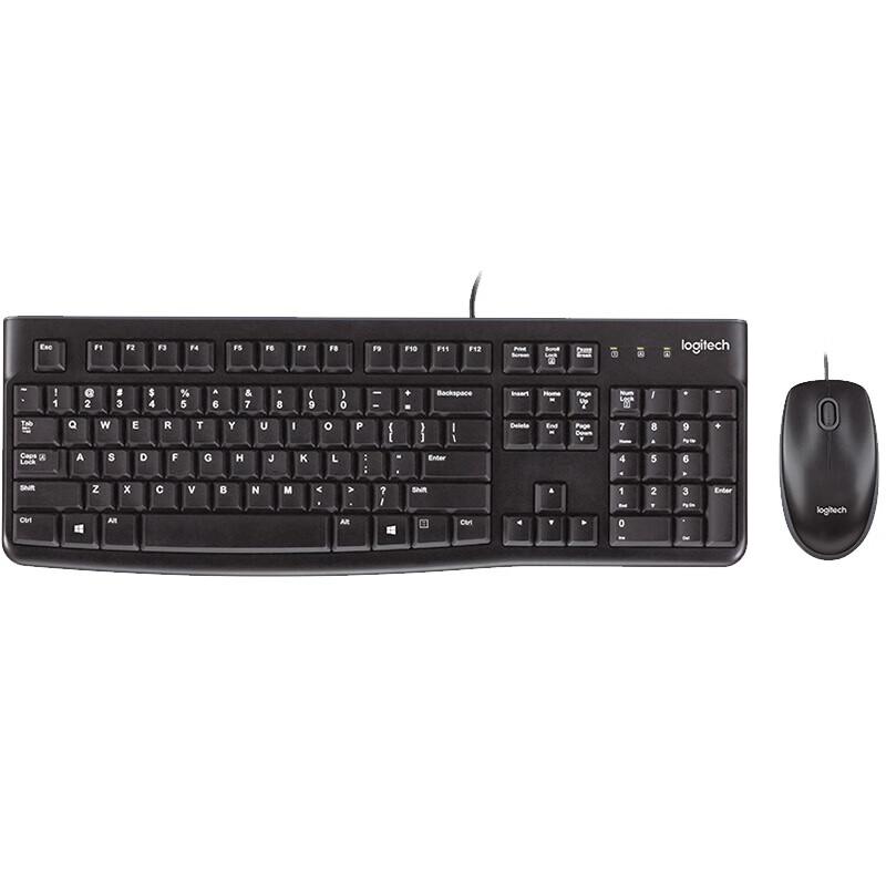 Logitech MK120 Wired Keyboard and Mouse Combo