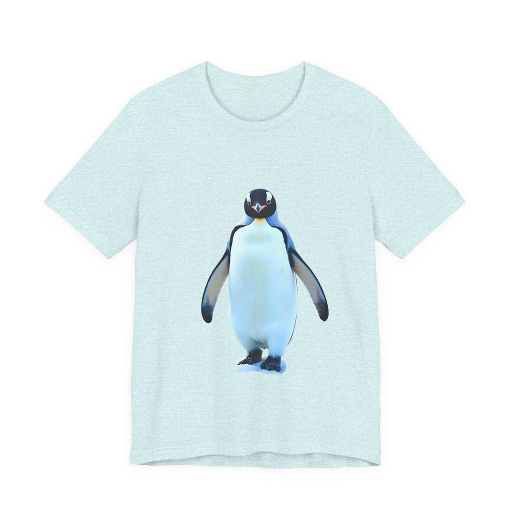 Emperor Penguin Illustration Tee | Cute Penguin Shirt