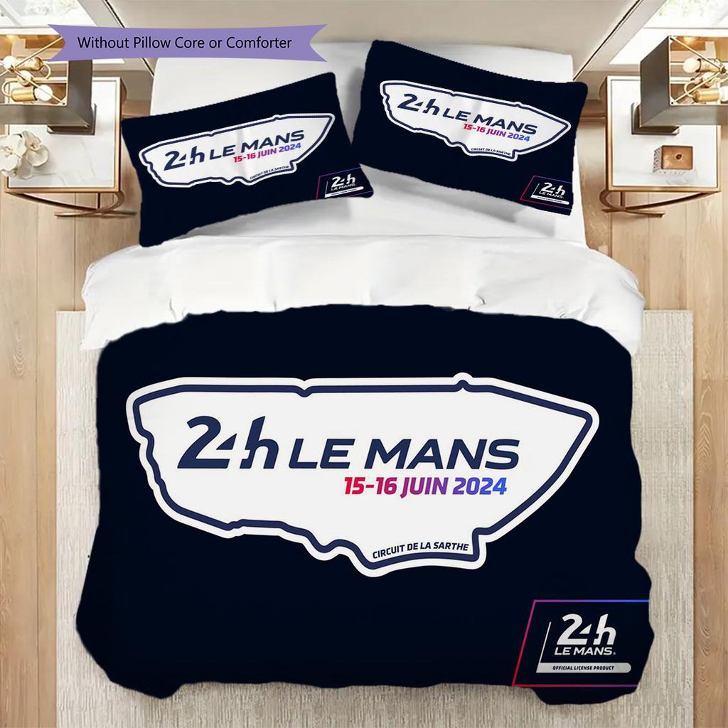 Precision Bedding (1 * duvet cover + 2 * pillowcase, without core) 2D Flat Soft and comfortable Duvet cover and pillowcase Bedding set