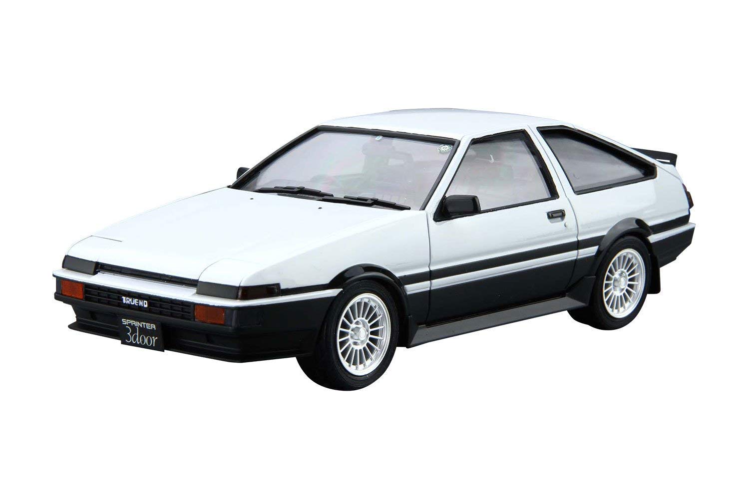 

Aoshima Bunka Kyozai Scale Model Car Toyota AE86 Sprinter Trueno Plastic Model 1/24 GT-APEX 85