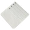 5pcs Document Organiser A5 A6 Clear PVC Pockets File Organizer Paper Organizer Binder Pouch Organizer Waterproof Transparent