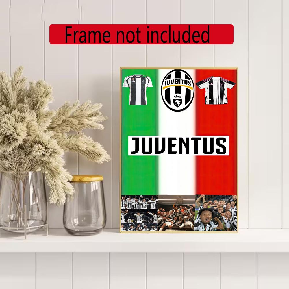 Juventus 5D Diamond Painting Round Diamond Rhinestones Mosaic Diamond Embroidery Wall Paintings Rhinestones Gift Frameless