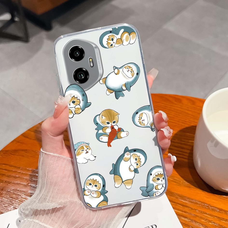 Silicone Soft TPU For Huawei Honor 300 Pro 70 200 Lite X5B Plus X6 X6B X6S X8 Back Cover Fashion Pink Bow Tie Pattern Transparent Anti Slip For Huawei