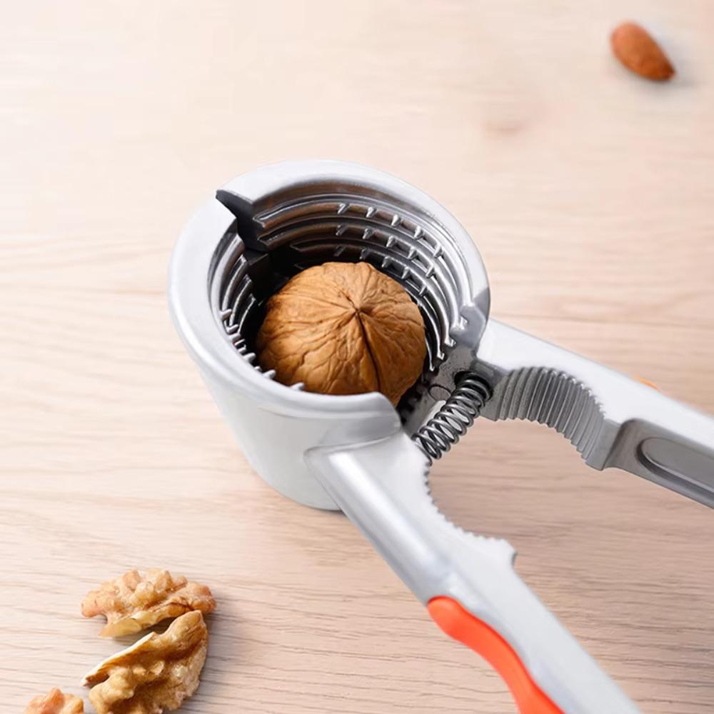 Effort-saving Walnut Clip Zinc Zinc Zinc Alloy Walnut Sheller Nutcracker  for Multiple Sizes Nuts