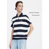 Navigare Women's Striped Knit Polo Shirt