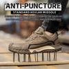 Lightweight Safety Shoes Men Steel Toe Boots Anti-smash Anti-Puncture Slip Resistant Work Sneakers for Warehouse & Logistics