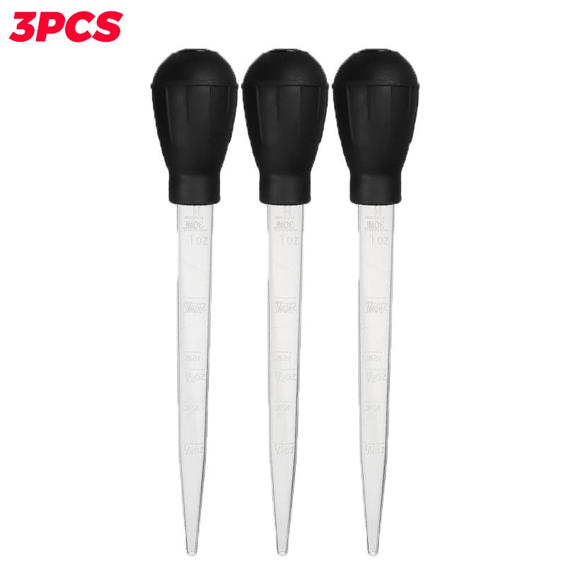 1/10pcs Lengthen Aquarium Pipette Cleaner Portable Aquarium Fish Tank Water Changer Tool Flowerpot Tray Pipette Cleaning Tool