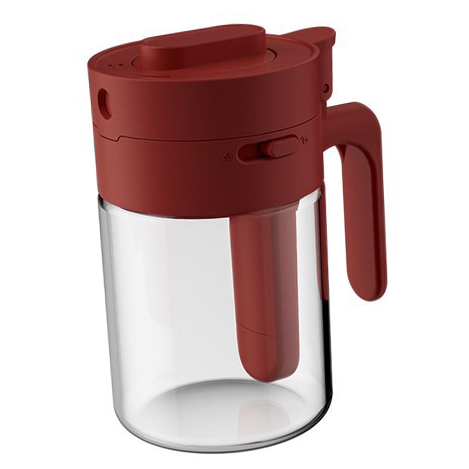 

Spoon Separator Dustproof Innovative Organizer Multipurpose Reusable Seasoning Storage Container Kitchen Canister Seasoning Jar червоний