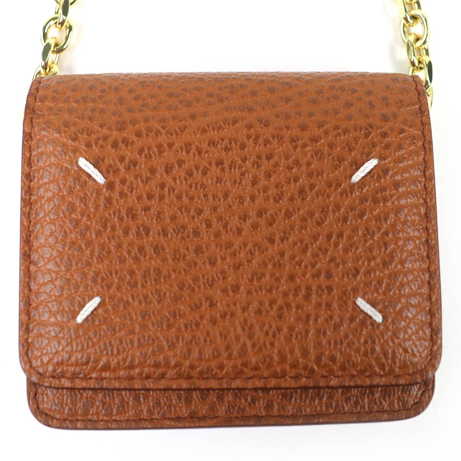 

Excellent Maison Margiela 11 Bifold Wallet 4-Stitch Chain Compact Mini SA3UI0009 Used