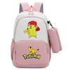 Pokemon Cartoon Printed Backpack Pencil Bag Elementary School Student Junior School Bag Backpack