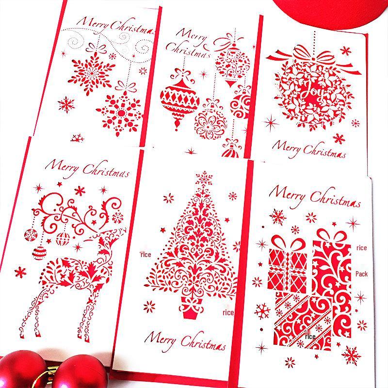 2025 Christmas Holiday Greeting and Thank You Card with Envelope - Merry Christmas Blessing
