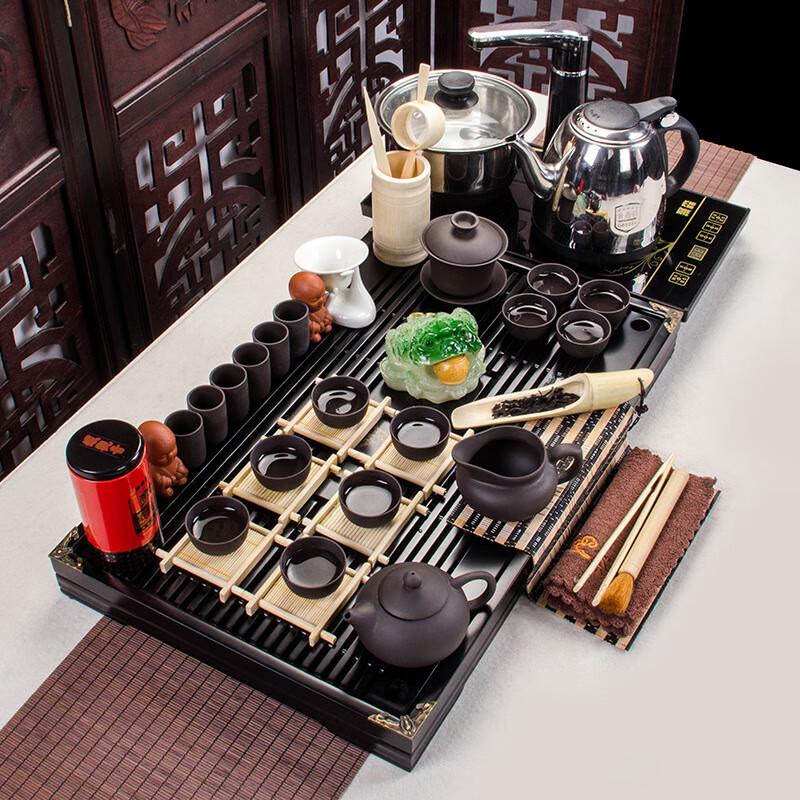 Automatic Kung Fu Tea Set with Integrated Tea Maker