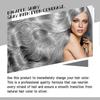 Crema Colorante per Capelli Naturale Grigio Argento, Colorazione Argento Unisex, Moda a Lunga Durata, Non Sbiadisce e Facile da Applicare