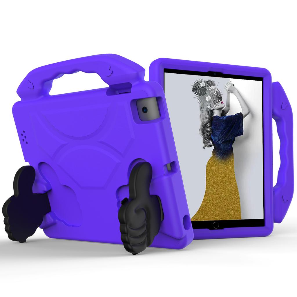 Dětský obal pro iPad 9.7 6. 5. Pro 9.7 palce Air 2 1 Nárazuvzdorný kryt pro iPad 2 3 4 5 6 mini 7 6 5 4 3 2 1 EVA Držák Palec nahoru