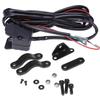 12V Winch Rocker Thumb Switch with Mounting Bracket Handle Bar Control Switch for KFI, WARN, Ramsey, SUPERWINCH, Champion, Venom, Badland Etc.