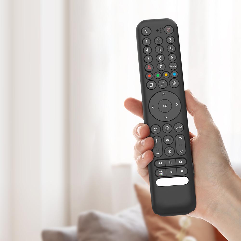 Silicone Remote Case for TCL RC716/RC833 GUB1 TV Remote Control Case Shockproof Remote Protective Case Anti-Drop Silicone Sleeve
