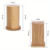 1PC Bamboo Toothpick Box with Lid Portable Household Hotel Restaurant Kitchen Tooth Pick Holders Storage Boxes Decoration Tools