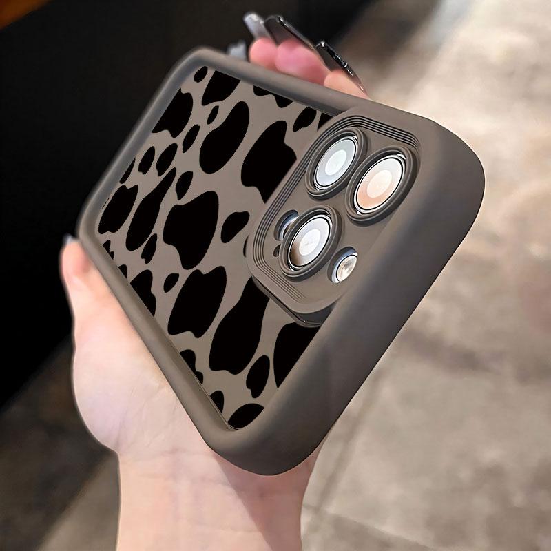 INS Leopard Print Silicone Phone Case For OPPO Realme Note 50 60 60X GT Neo6 SE /GT 6T V60S V50S V50 Shell Shockproof Soft Cover