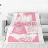 Custom Sombr Blanket Warm Fleece Soft Flannel American Singer Throw Blankets For Bed Sofa Office Autumn