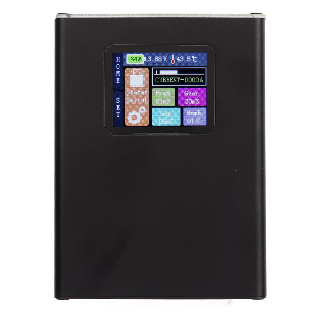 Spot Welder with 1.8in LCD Color Display Adjustable Portable Professional Mini Spot Welding Machine for Battery